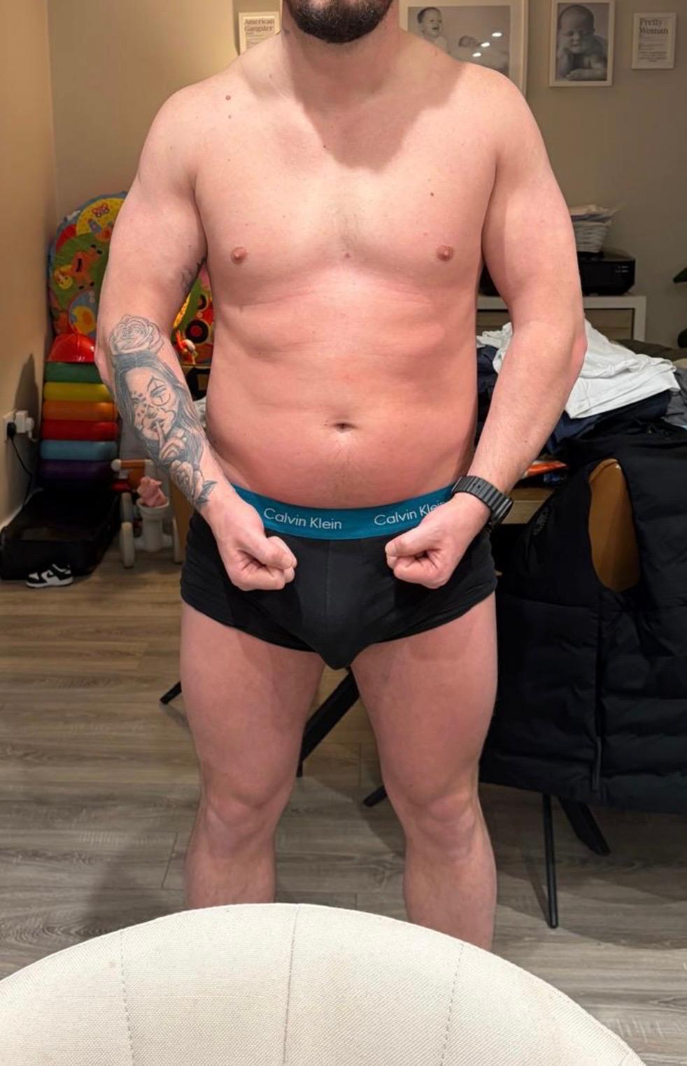 Coaching client before
